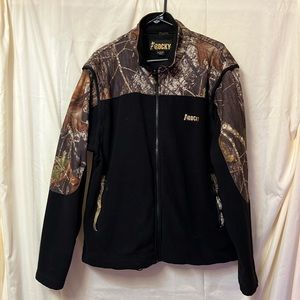 Rocky fleece jacket/Vest camouflage and removable sleeves